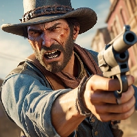 Wild West Cowboy Story Fantasy