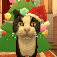 Cat Fred Evil Pet. Horror game