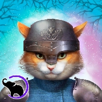 Knight Cats Leaves on the Road