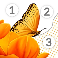 April Coloring - раскраска по номерам для взрослых