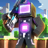 Cops N Robbers:Pixel Craft Gun