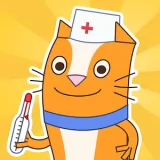 Домашние Коты: Детский Доктор игра Лечить Животных