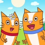 Домашние Коты Пикник: Детские Развивающие Игры
