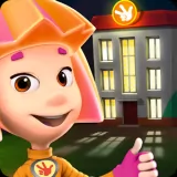Фиксики Игры Дом Мечты, Мемори и Пазлы для детей