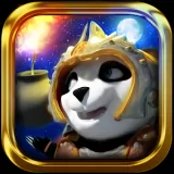 Panda Bomber in Dark Lands