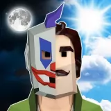 Scary Clown Man Neighbor. Escape Русский Язык