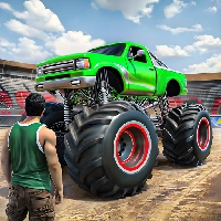 Real Monster Truck Demolition Derby Crash Stunts