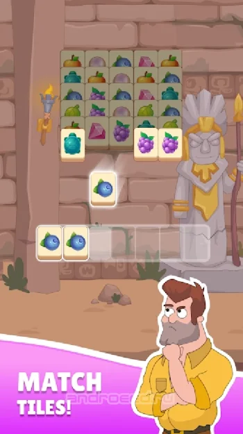 Andy Volcano: Tile Match Story - скриншот 3