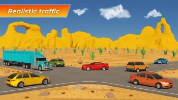 Angry Truck 3D Mini Simulator - скриншот 2