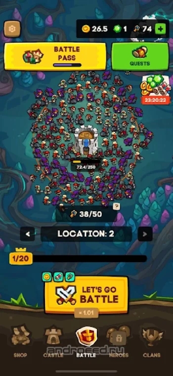 Apexlands- idle tower defense - скриншот 3