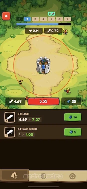 Apexlands- idle tower defense - скриншот 4