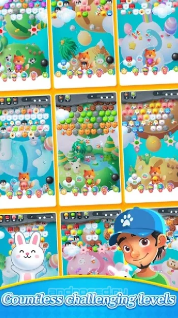 Bubble Shooter : Animals Pop - скриншот 2