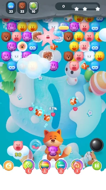 Bubble Shooter : Animals Pop - скриншот 5