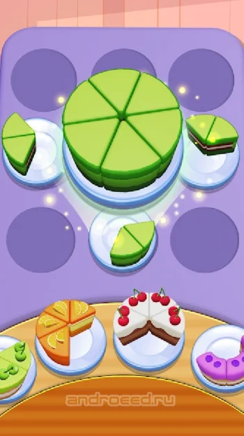 Cake Sort - Сортировка тортов - скриншот 5