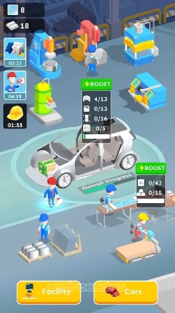 Car Assembly Simulator - скриншот 1
