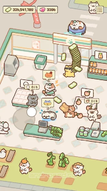 Cat Mart : Mini Market Tycoon - скриншот 2