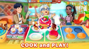 Chef & Friends кулинарная игра - скриншот 2