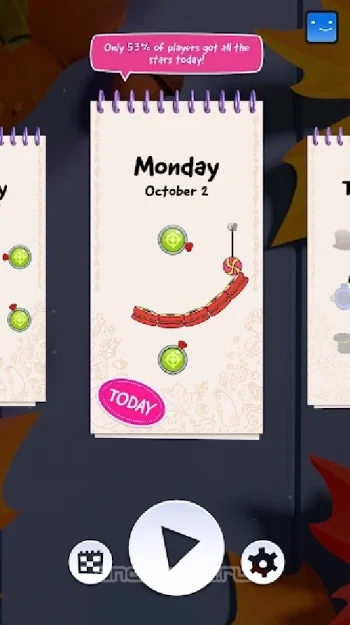 Cut the Rope Daily - скриншот 4