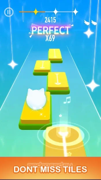 Dancing Cats - Music Tiles - скриншот 2