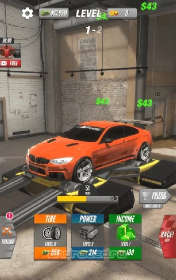 Dyno 2 Race - Car Tuning - скриншот 5