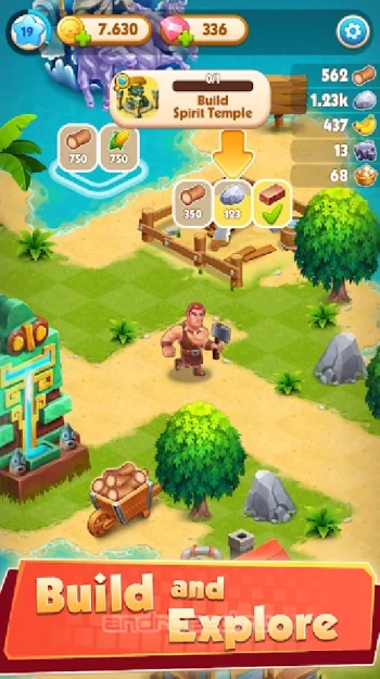 Exilesland : Adventure RPG - скриншот 3