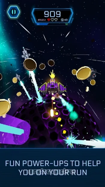 Galaxy Swirl: Hexa Endless Run - скриншот 4