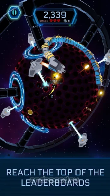 Galaxy Swirl: Hexa Endless Run - скриншот 5