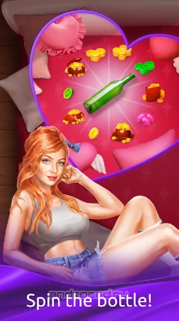 Girls & City: игра в бутылочку - скриншот 4