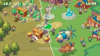 Guardian War: RPG Pixel Games - скриншот 2
