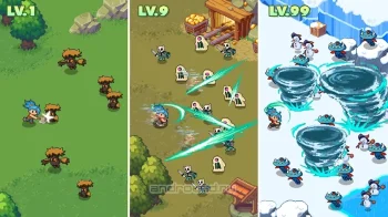 Guardian War: RPG Pixel Games - скриншот 3