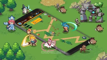 Guardian War: RPG Pixel Games - скриншот 4