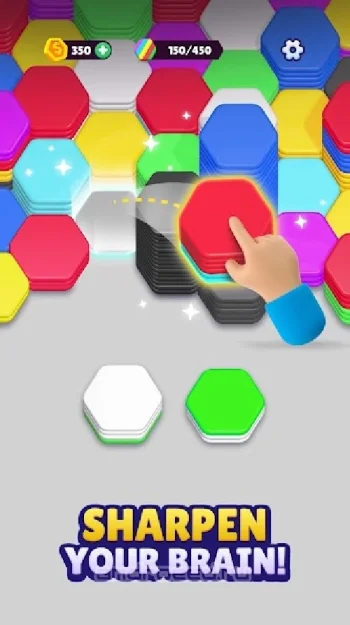Hexa Sort - скриншот 1