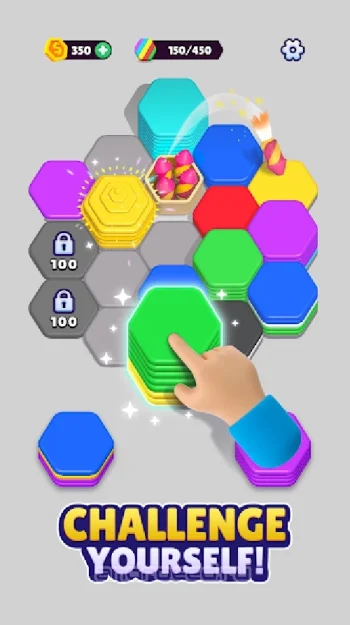 Hexa Sort - скриншот 4