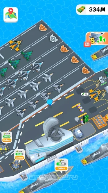 Idle Aircraft Carrier - скриншот 5