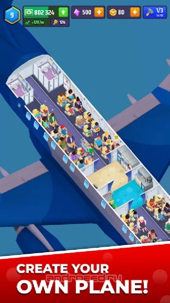 Idle Airplane Inc. Tycoon - скриншот 2