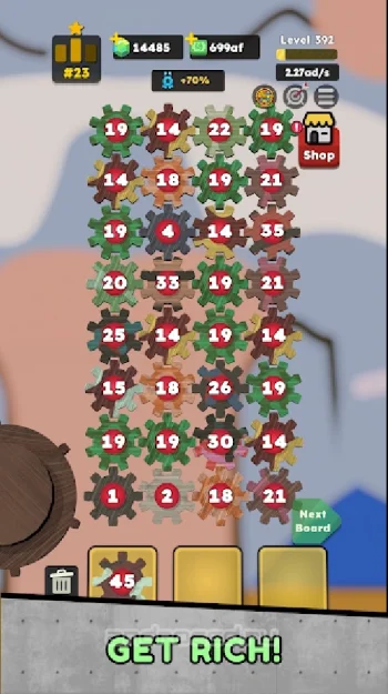 Idle Gear Factory Tycoon - скриншот 2