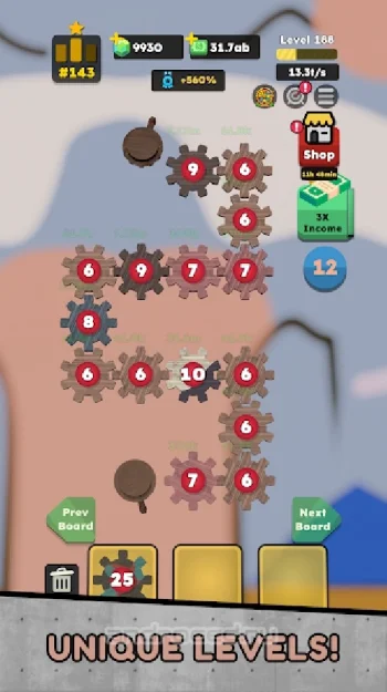 Idle Gear Factory Tycoon - скриншот 4