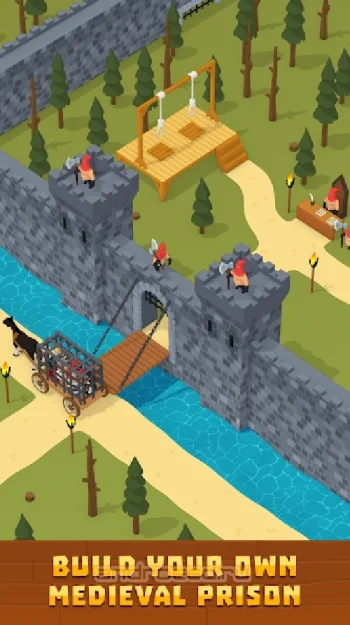 Idle Medieval Prison Tycoon - скриншот 1