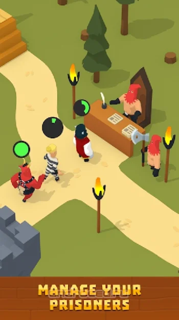 Idle Medieval Prison Tycoon - скриншот 2