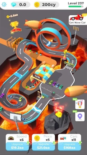 Idle Racing Tycoon-Car Games - скриншот 1