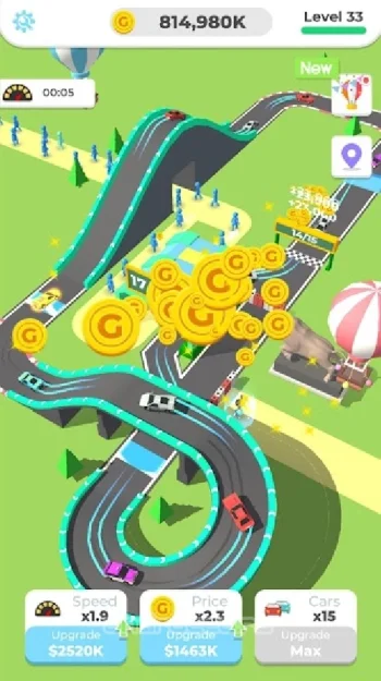 Idle Racing Tycoon-Car Games - скриншот 5