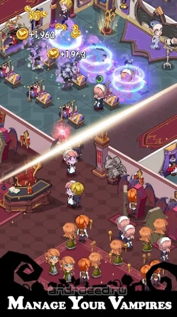 Idle Vampire: Twilight School - скриншот 3