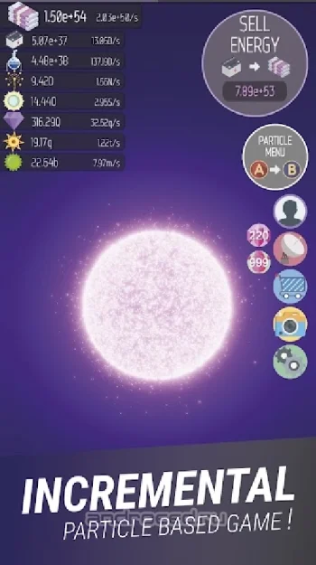 ISEPS Idle Particle Simulator - скриншот 3
