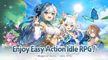 Magical Girls Idle - скриншот 2