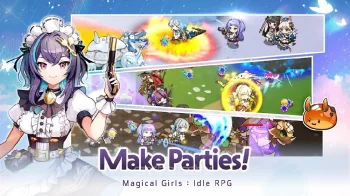 Magical Girls Idle - скриншот 4