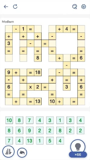 Математические игры Crossmath - скриншот 4