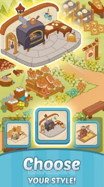 Merge Cartoon : Renovate Town - скриншот 3