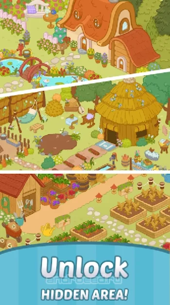 Merge Cartoon : Renovate Town - скриншот 5