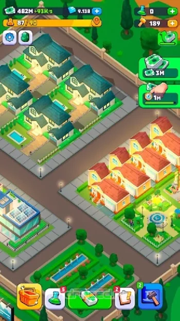 Merge City Tycoon - Idle Game - скриншот 4