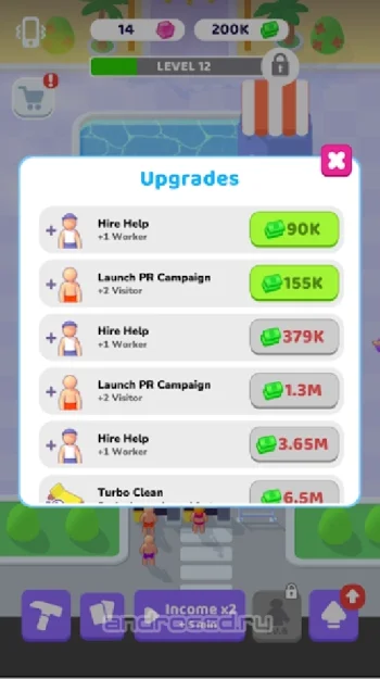 My Aquapark: Idle Water Empire - скриншот 5